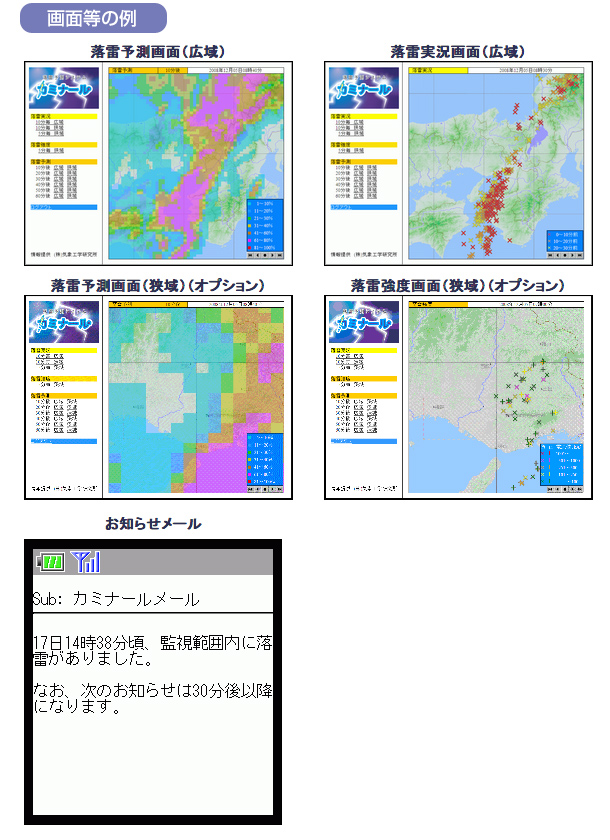 画面の例